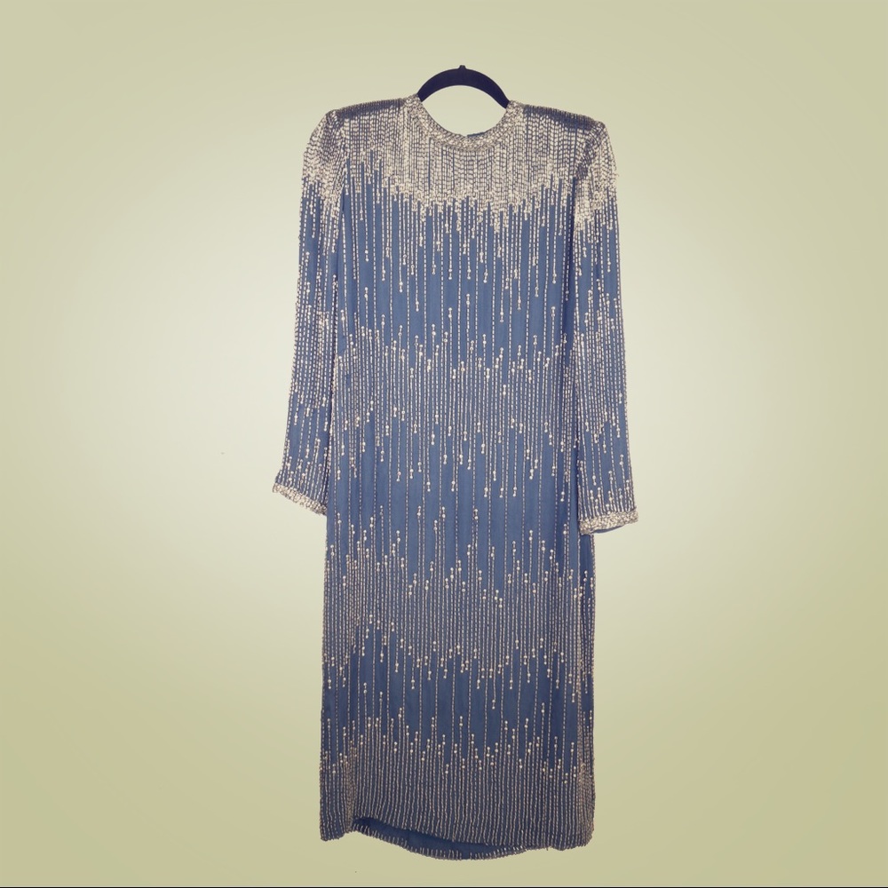 Vintage Victoria Royal Limited Beaded Dress